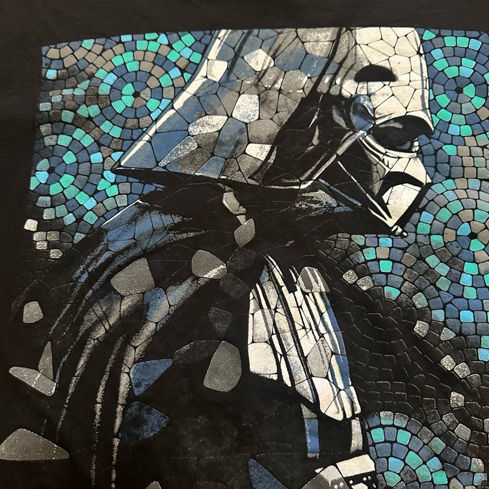 Star Wars Black and Blue Mosaic Shirt